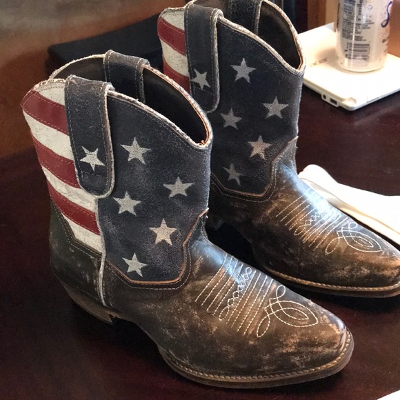Roper Shoes - American flag cowboy boots